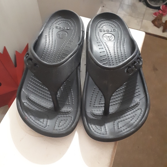 Croc sandals
